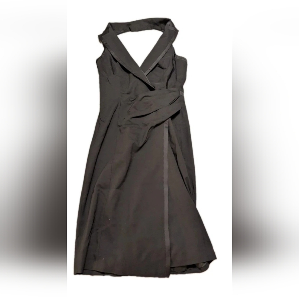 Sexy Vintage New Karen Millen Halterneck Tuxedo‎ Dress
